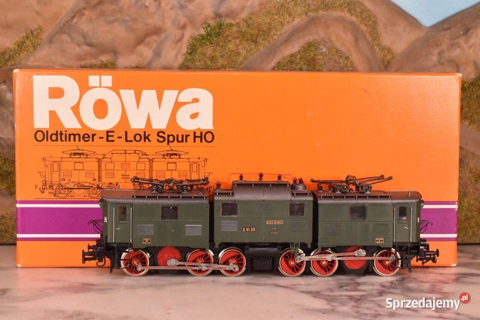 ROWA H0 Br E91 05 elektrowóz 187 nie PKP DR Wrocław