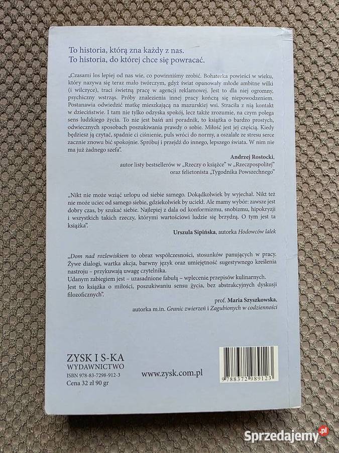 Małgorzata Kalicińska trylogia rozlewiskiem ISBN 9788372989123 Kraków