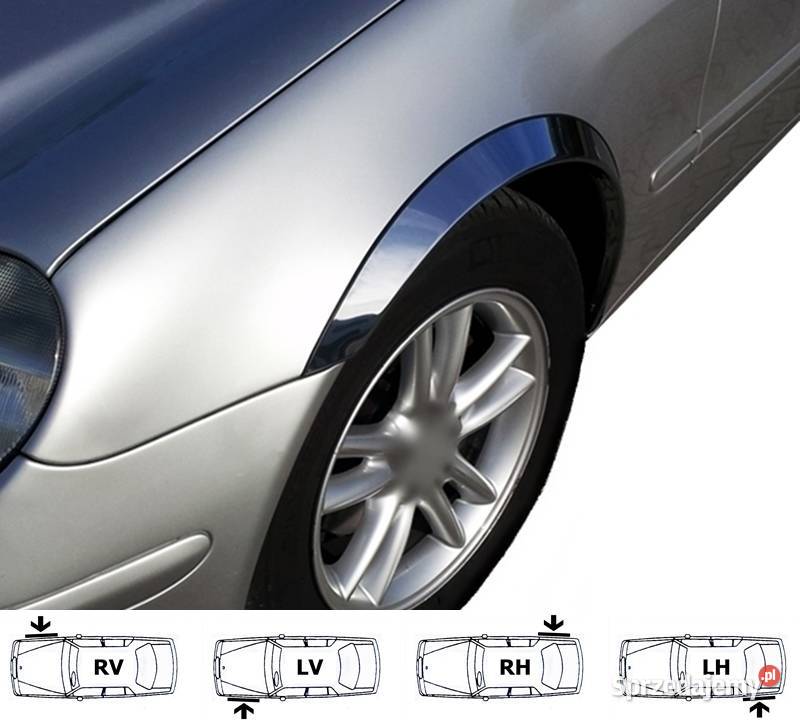 HYUNDAI SONATA nakładki na błotnik czarny mat 4 Ostrów Wielkopolski sprzedam