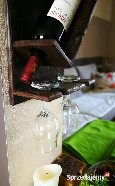 Winiarka stojak na wino regał na wino półka na 25cm Radków