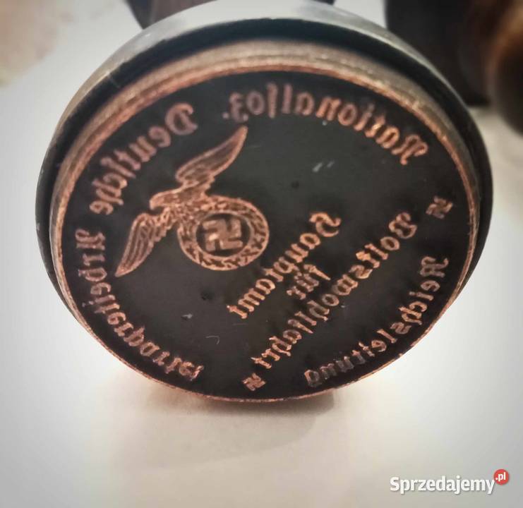 Stempel niemiecki NSDAP Kraków