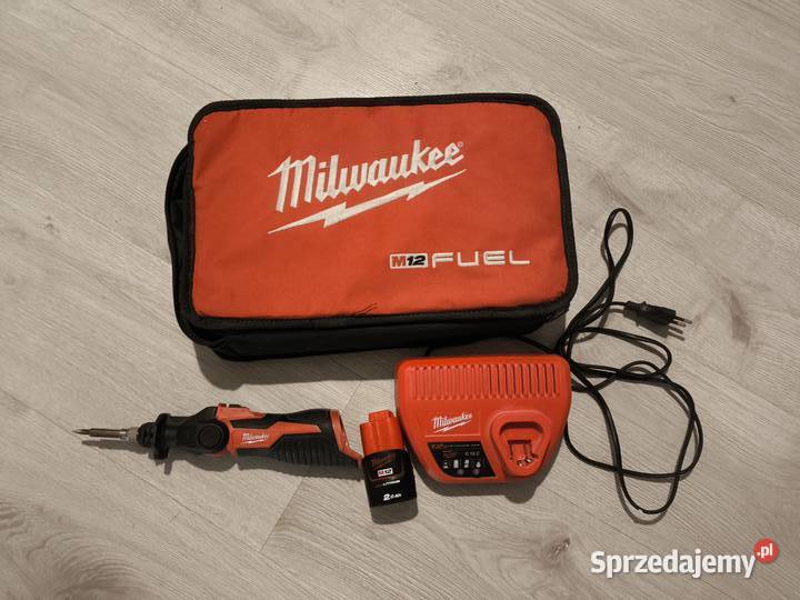 Lutownica Milwaukee m12 uszkodzona Czarnocin sprzedam
