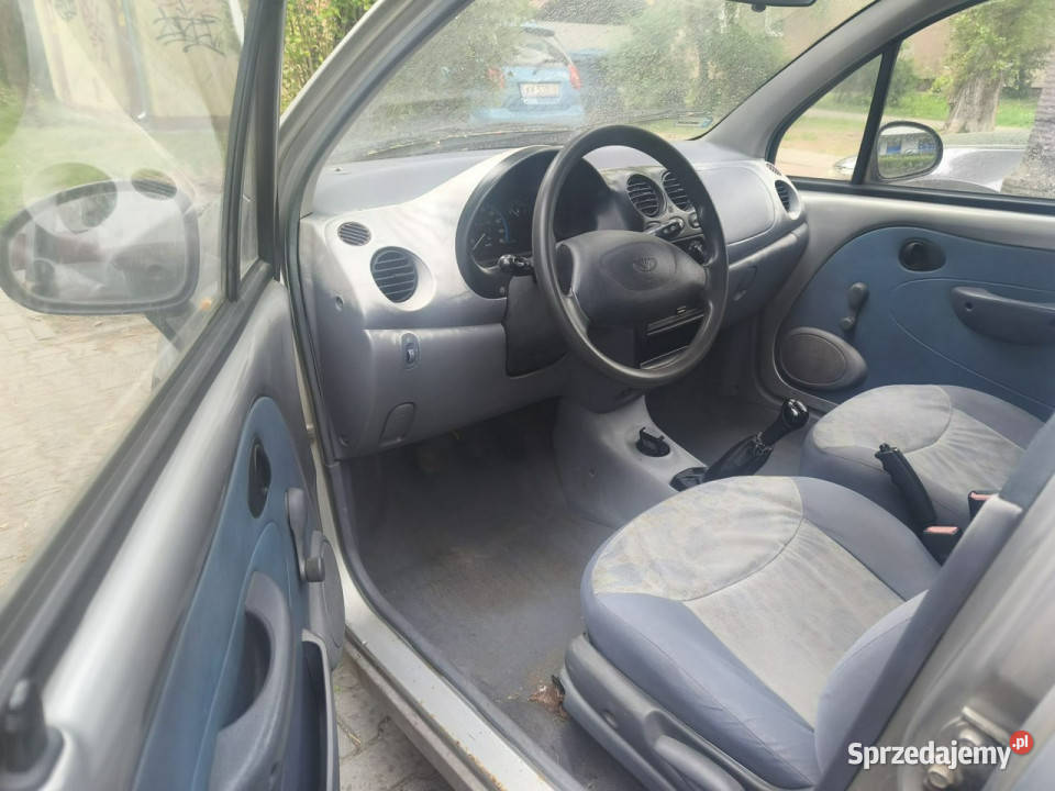 Daewoo Matiz 2000r Benzyna Tanio nieuszkodzony Warszawa sprzedam