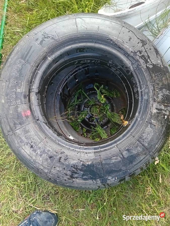 Opona lotnicza samolotowa 660x200