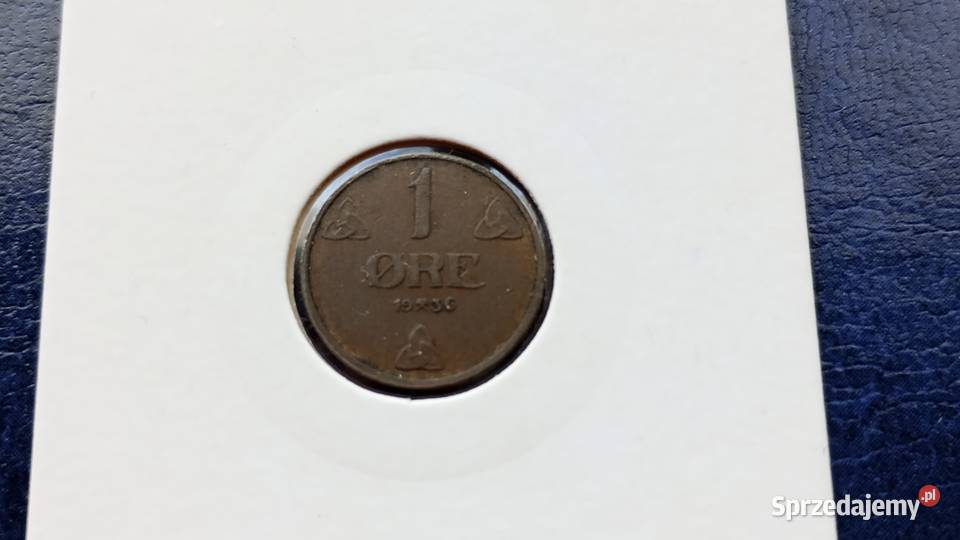 Stare monety 1 ore 1936 Norwegia Kolekcje Lesko