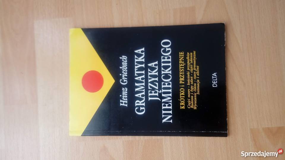 Gramatyka języka niemieckiego H Griesbach gramatyka Poznań