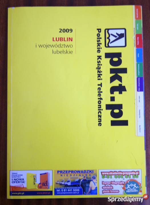 Polskie Książki Telefoniczne woj lubelskie 2009 lubelskie Parczew sprzedam