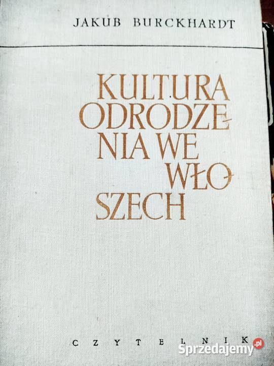 Kultura odrodzenia we Włoszech księgarnie Bródno Warszawa