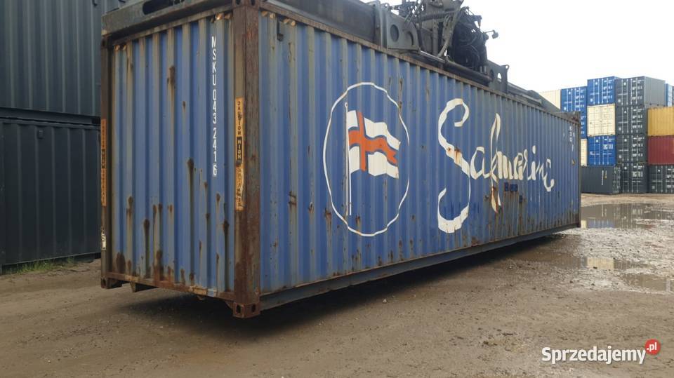 Kontener morski magazynowy 40hc Magazynowanie