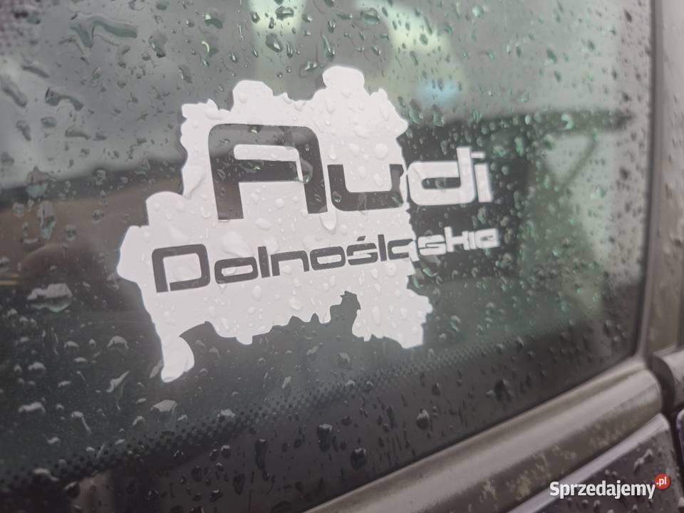 Wlepka naklejka Audi Dolnośląskie Legnica