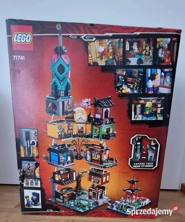 LEGO 71741 Ninjago Ogrody miasta NINJAGO Nowe Puzzle Warszawa