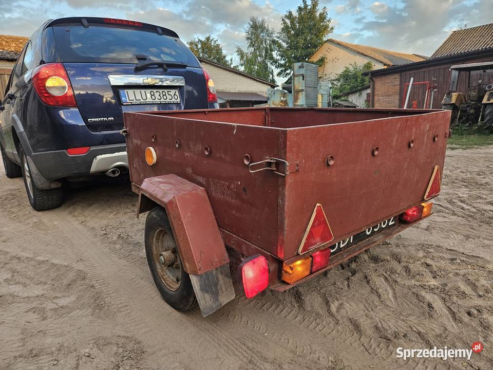 Przyczepka lekka PSC 3 Metrol Zapolice stan towarowe Stanin sprzedam