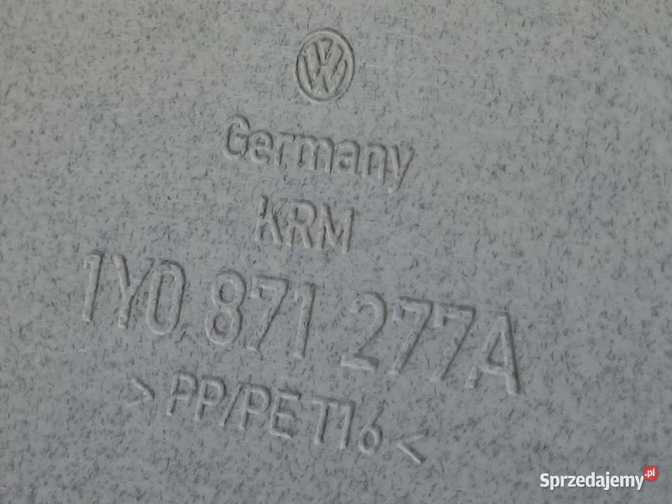 VW BEETLE CABRIOLET PODSUFITKA PANEL OSŁONA Pleszew