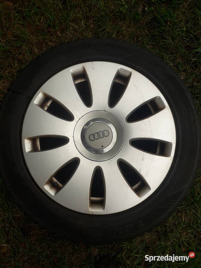 uminiowe koła zimowe 16 5x112 Audi A4 B7 opony mazowieckie