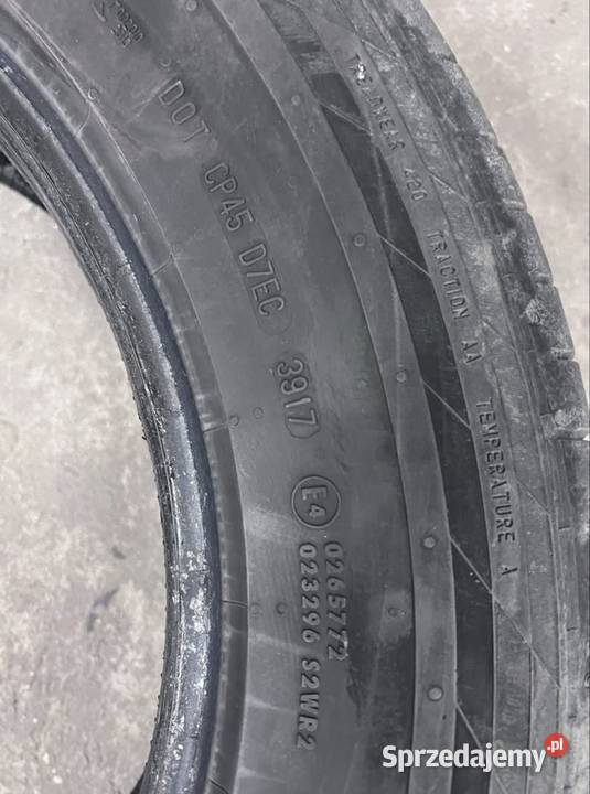 Letnie opony suv 235 60 18 z q5 continental Morąg sprzedam