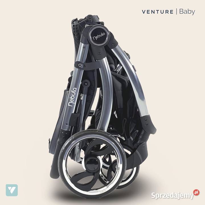 Venture Pram składany wózek odwracane siedzisko Łódź