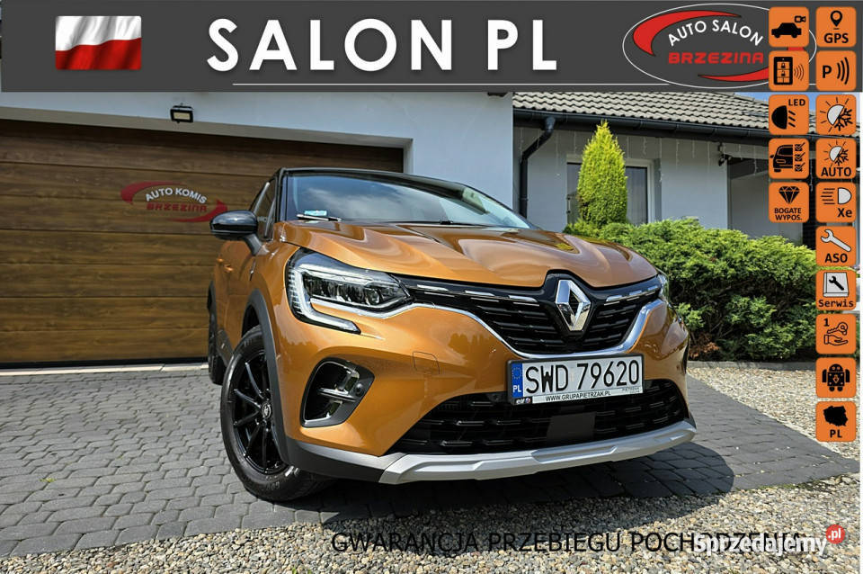 Renault Captur serwis ASO Iwłaściciel ESP