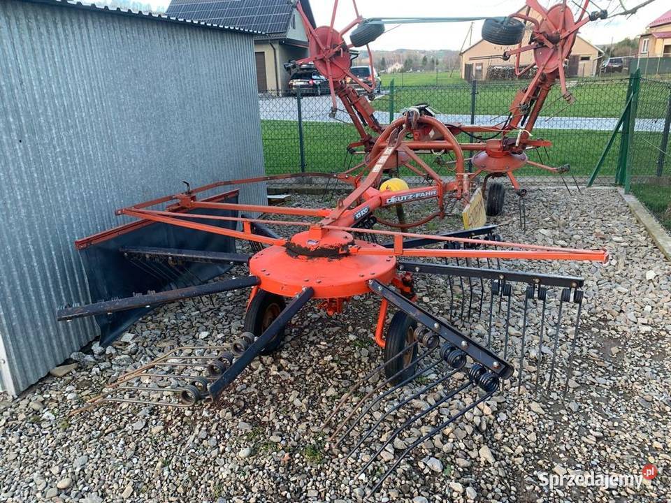 Zgrabiarka do siana Deutz fahr Zgrabiarki i przetrząsacze Bobowa