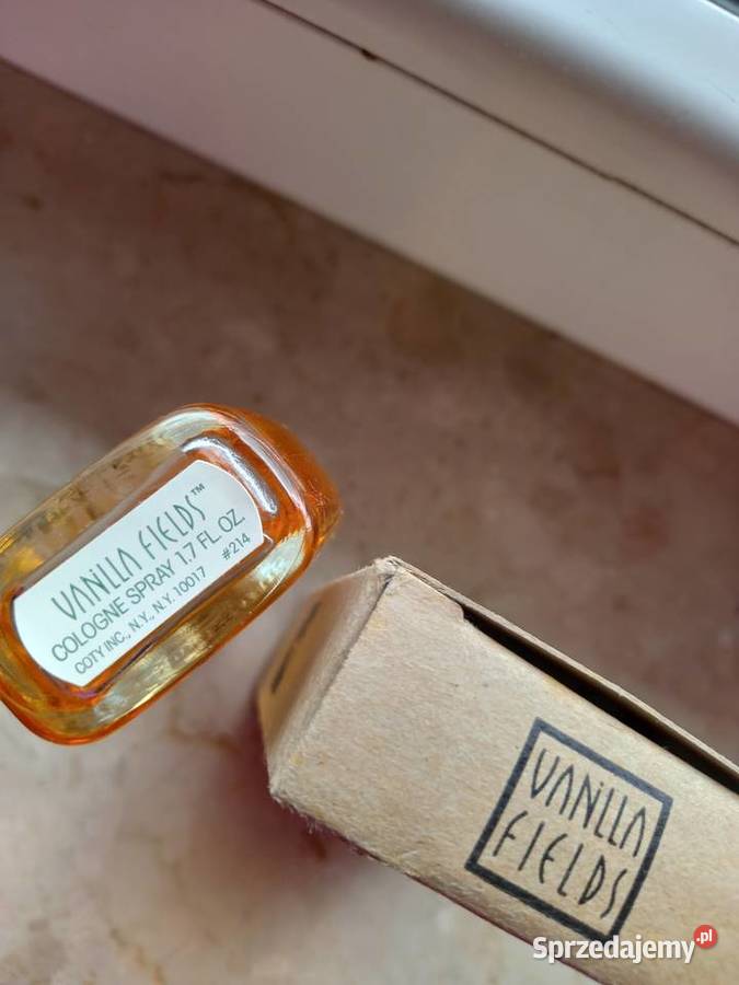 Vanilla Wanilia fields Coty unikat 50ml dolnośląskie Kowary