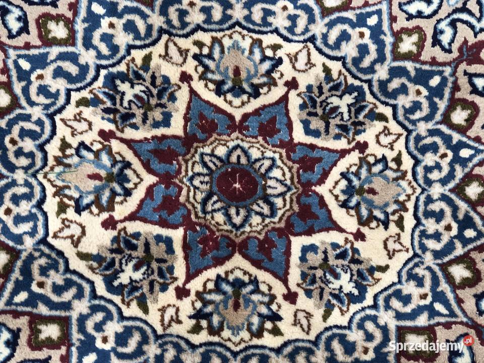 Recznie tkany dywan PERSKI NAIN chodnik bieznik Tuczno sprzedam