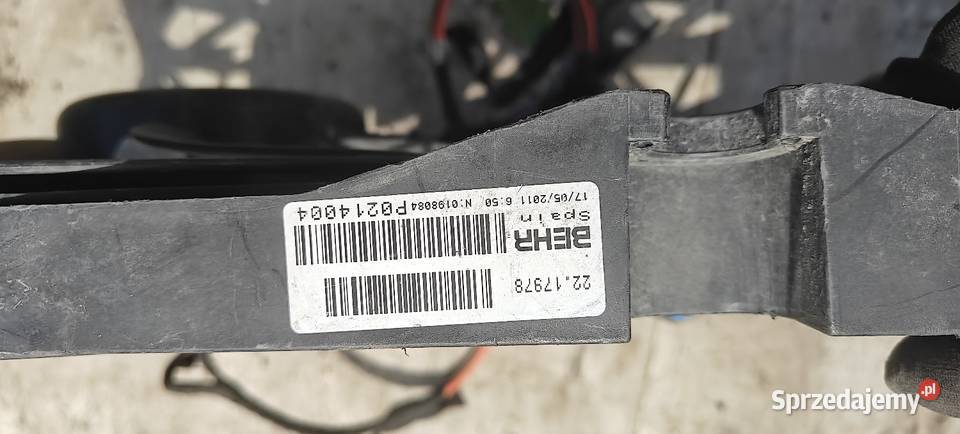 Wentylatory MERCEDES VITO W639 A6395050955 Siechnice sprzedam