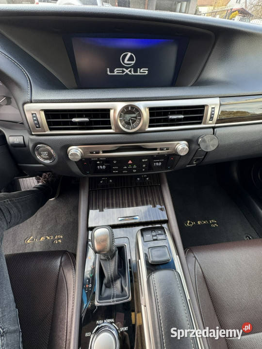 Lexus GS 20t skóra LED automat stan IV 2012 GS śląskie Łodygowice