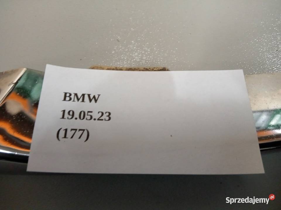LISTWA PRAWA ZDERZAK PRZÓD CHROM BMW 7 G11 G12 listwy na zderzak wielkopolskie Nowy Tomyśl