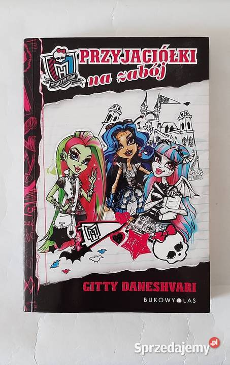 Przyjaciółki na zabój Monster High Gitty Książki dla dzieci