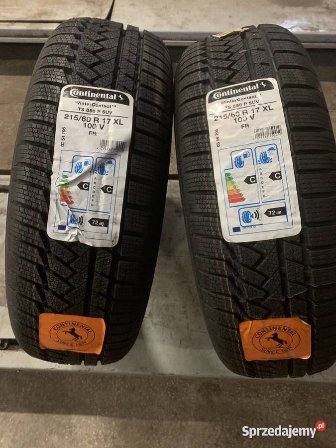 Opona Continental 21560R17 zima 2 Opony Łomża sprzedam