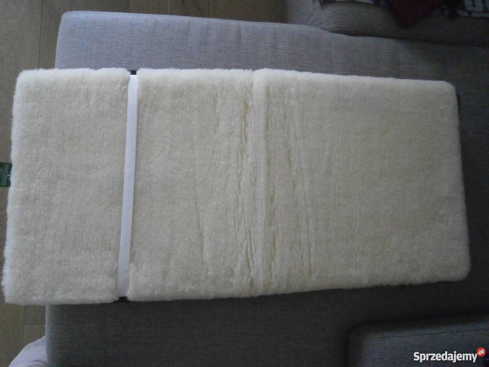 Woolmark materac podkład z żywej wełny 97 47 na Pościel i koce