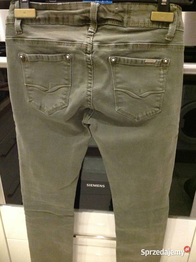 Spodnie Jeans Khaki Damskie 25 Nowa Sól