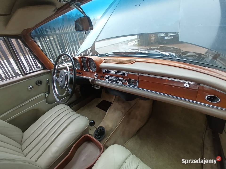 MERCEDES W111 220 SE COUPE 1962 nieuszkodzony Warszawa