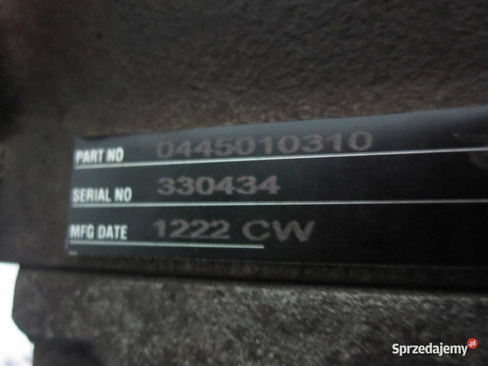 Fiat DOBLO 13 JTD 12r pompa wtryskowa 0445010310
