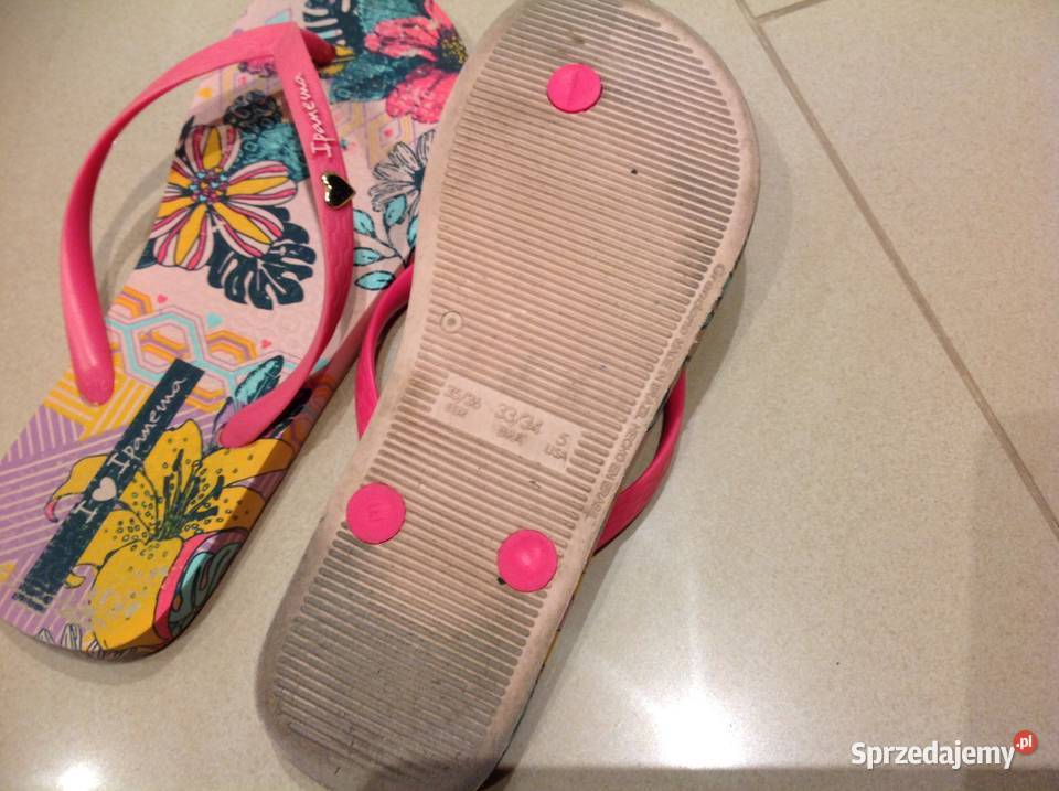 Klapki Japonki Damskie IPANEMA 3536 skóra ekologiczna Moda i Styl lubuskie Nowa Sól