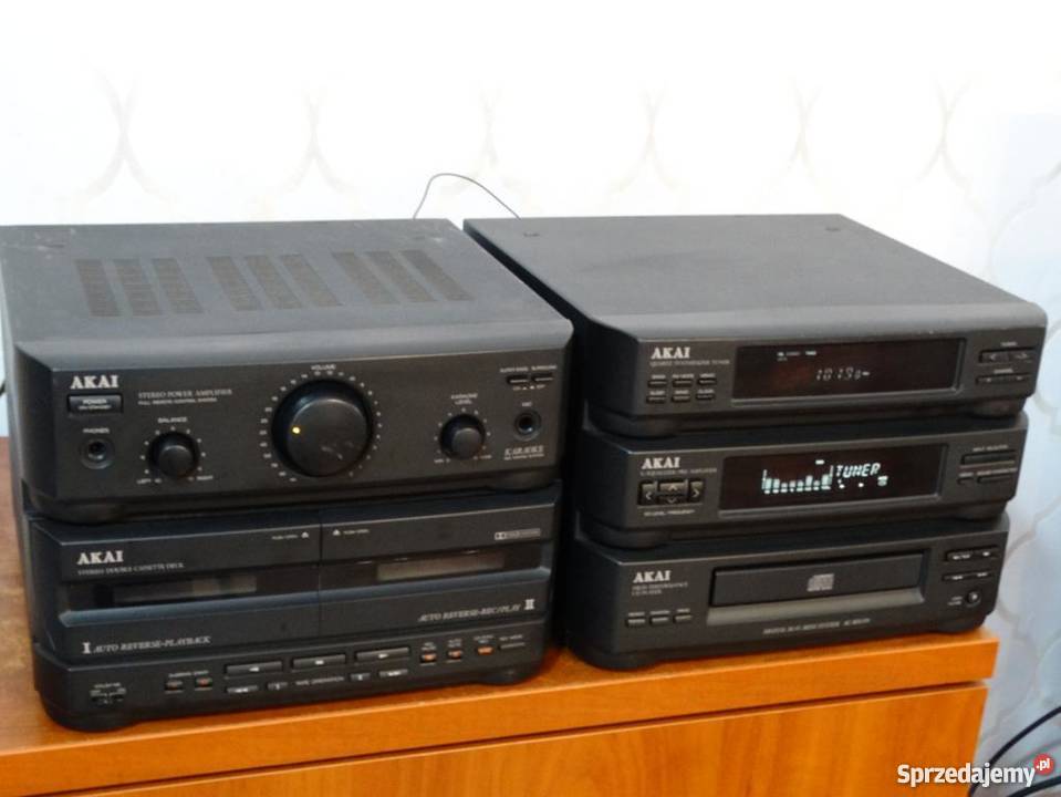 Wieża Akai ACMX470 mocna i sprawna WYSYŁKA Jasło
