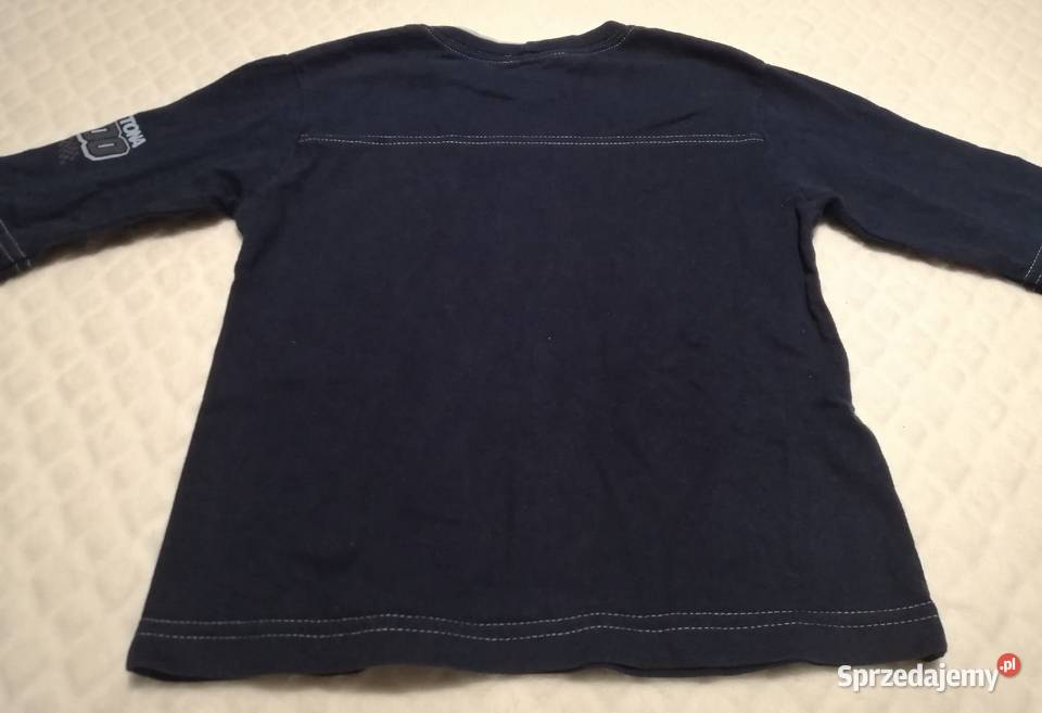 Cienka bluzka chłopięca długi rękaw 116 Wyścigi Rozmiar 116 Czeladź