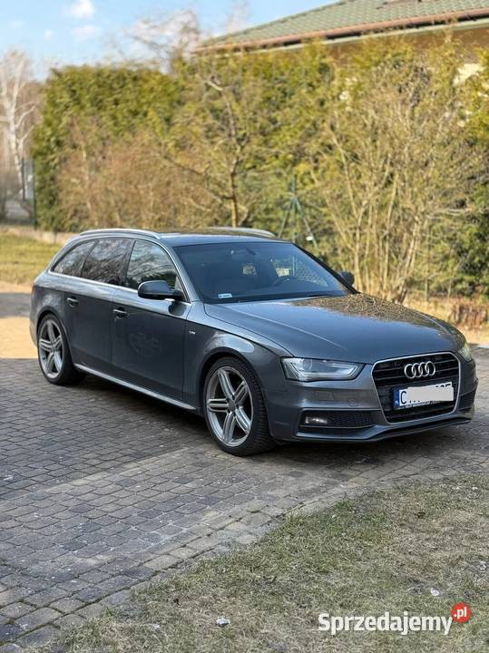 Audi A4 B8 AVANT 20 TDI 177 2x SLINE zawieszenie światła do jazdy dziennej kujawsko-pomorskie Unisław
