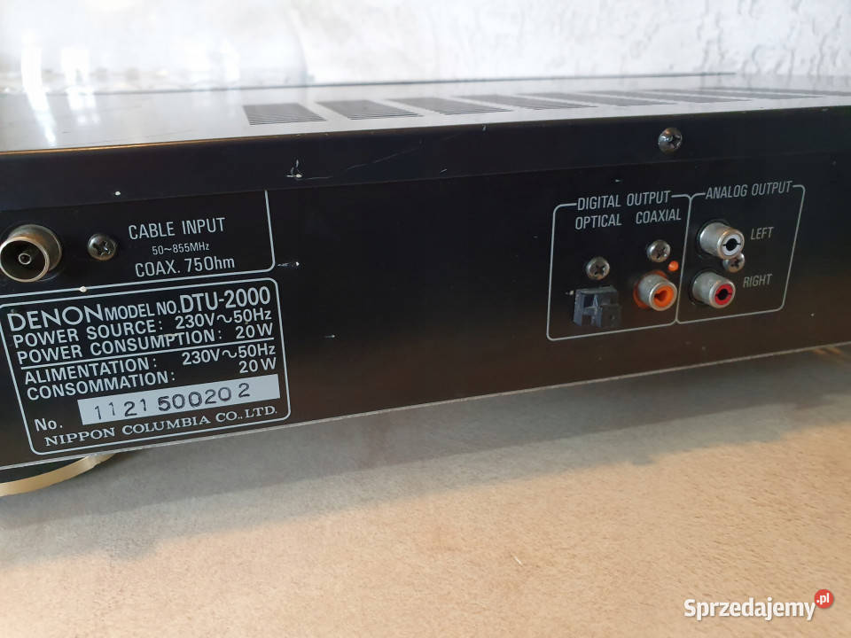 DENON DTU 2000 RD DTU2000 Radioodtwarzacze Międzychód