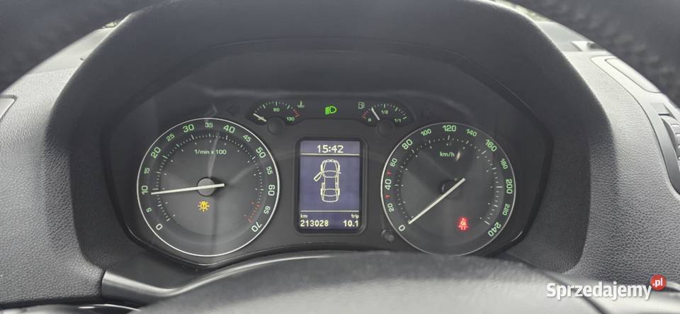 Skoda Octavia II 20B 2006r skóry xenon grzane nieuszkodzony Brześć Kujawski
