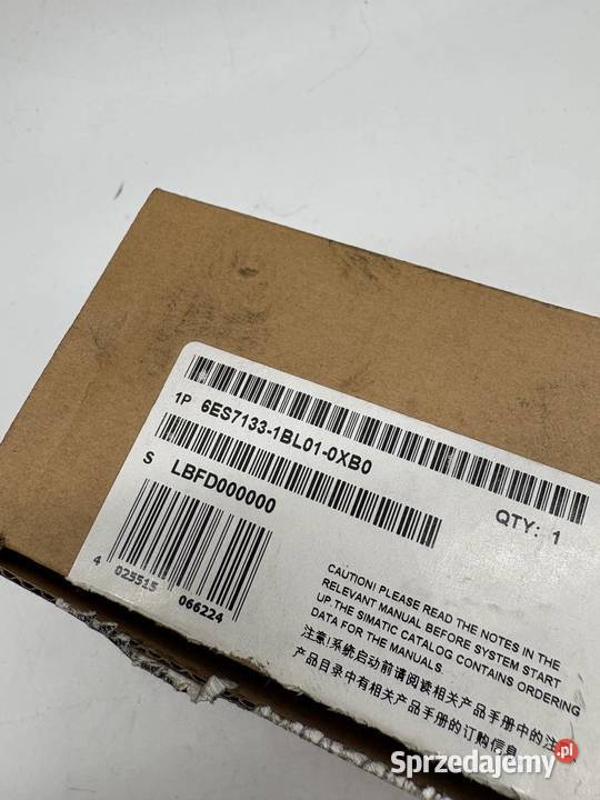 Siemens 6ES7 1331BL010XB0 IO Module Warszawa