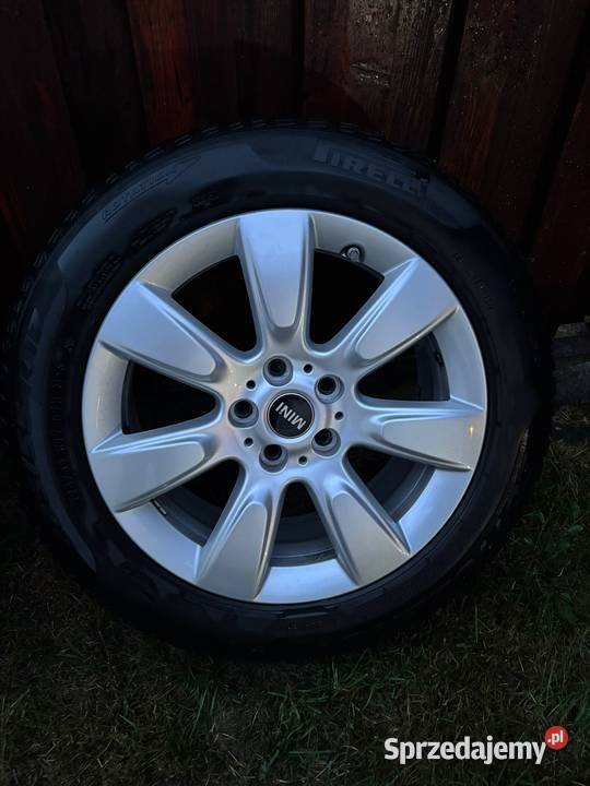 Felgi Mini F60 Countryman z oponami zimowymi R17 opolskie Bierdzany