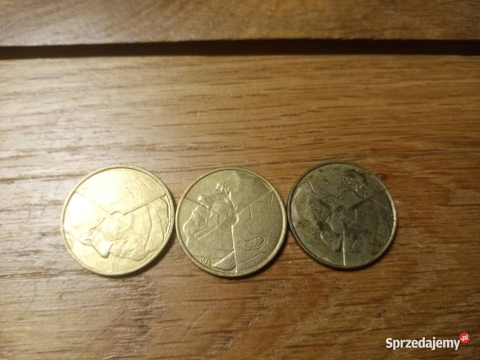 Monety Belgia 1986 Belgum śląskie