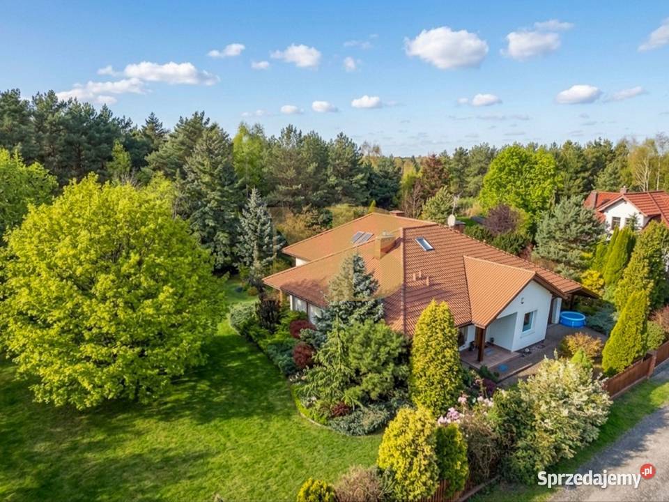 Parterowa willa z furtką do lasu 35minut Czarny Las