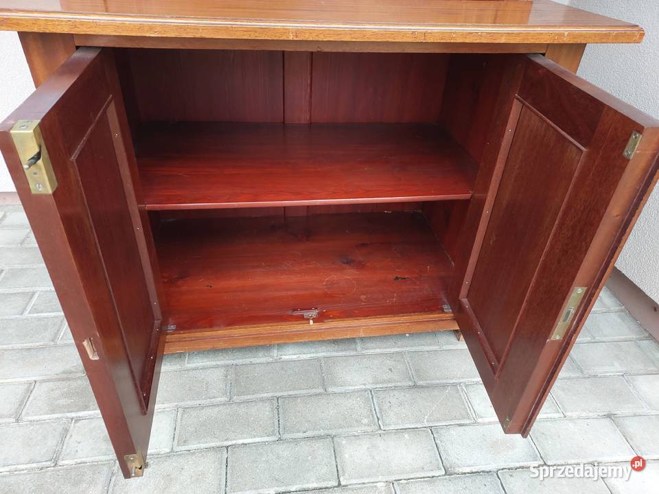Stary kredens witryna biblioteka komoda ok 1910r pomorskie Tczew