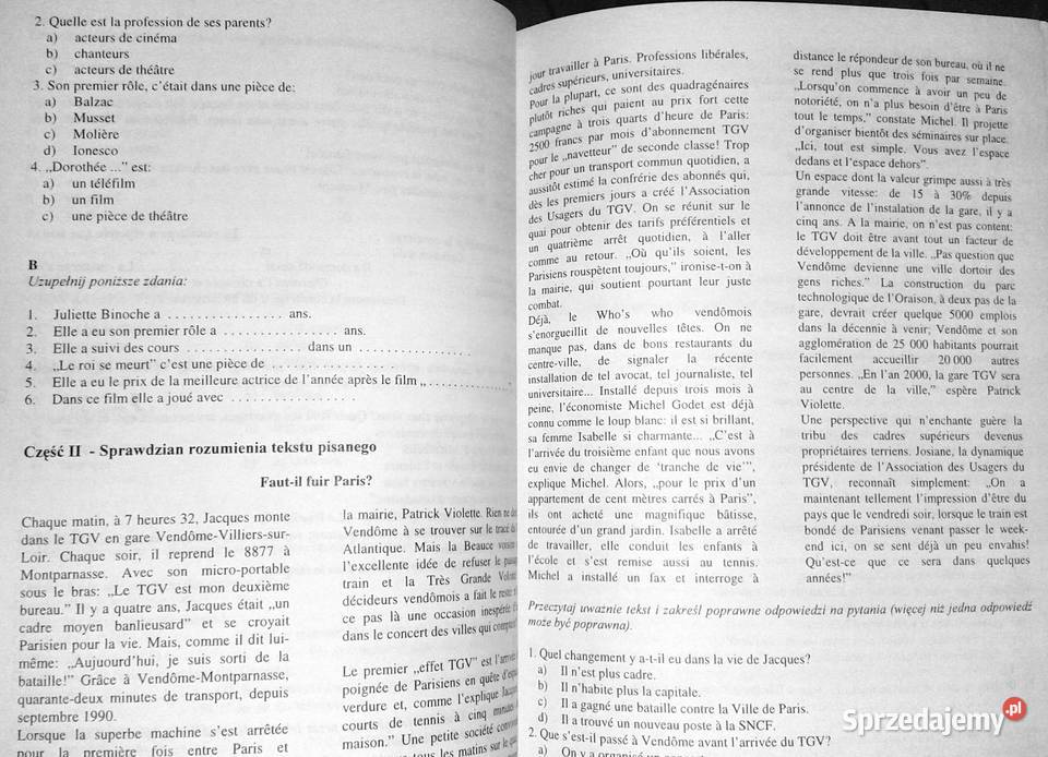 Tematy i zagadnienia maturalne z języka Chełm