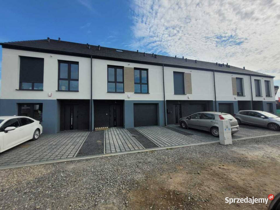 Bezrzecze nowoczesny dom w zabudowie szeregowej pustak zachodniopomorskie Szczecin