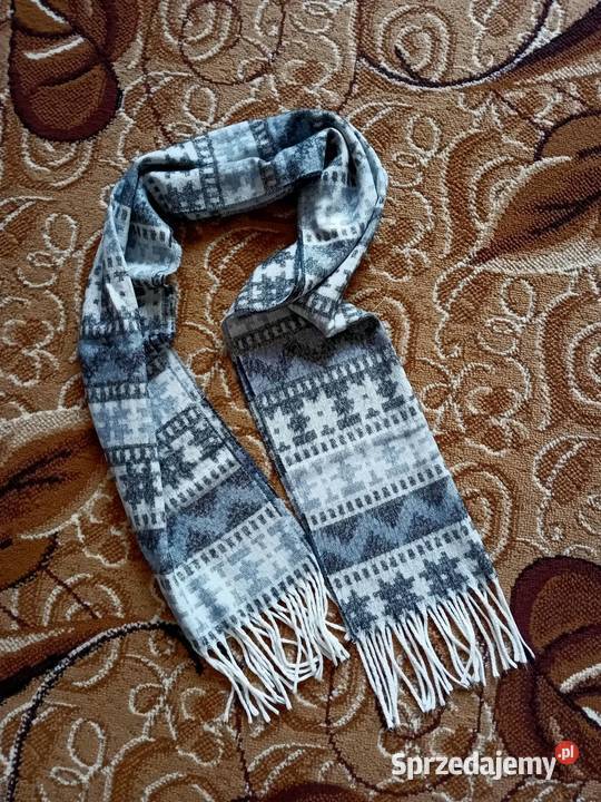 Szal dłuższy we wzory Dla kobiet Galanteria i dodatki