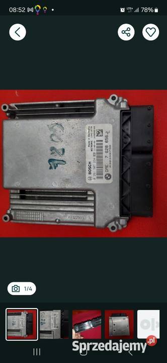 Sterownik silnika BMW X1 E84 0261S07234 małopolskie Kraków sprzedam