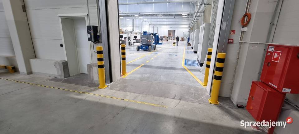 Odbbojnice ochronne bbarierki Magazynowanie łódzkie Łódź