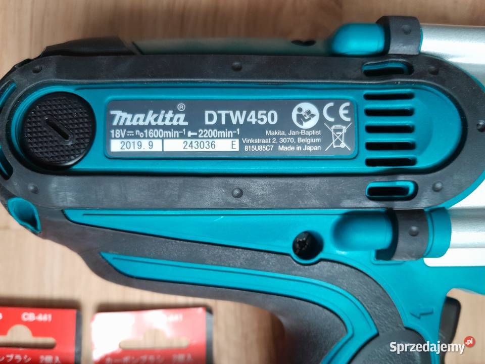 Klucz udarowy 12 MAKITA DTW450 nowy nieużywany Polkowice sprzedam